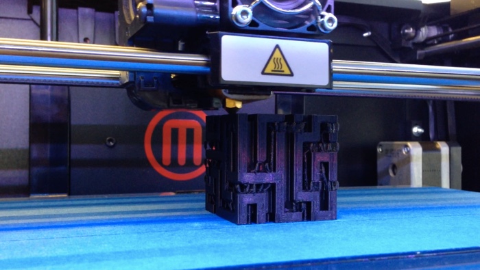 Maze printing on a Makerbot